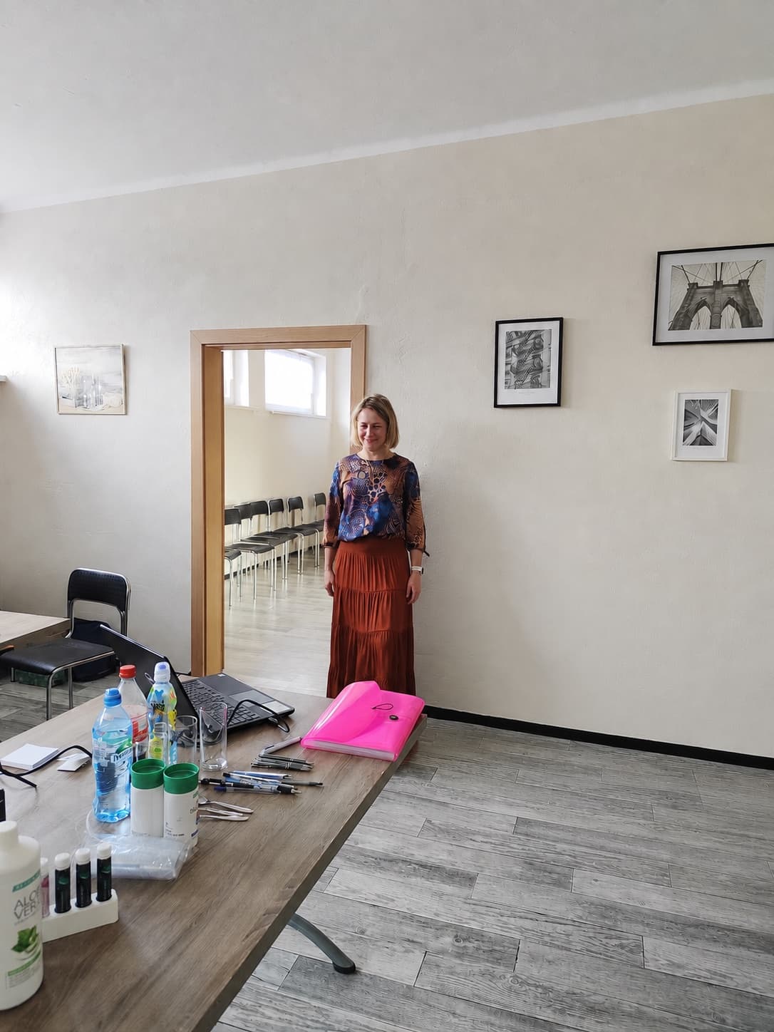 Aleksandra Kost podczas spotkania Akademii Zdrowia z KGW Łyszczanki w Łyskach